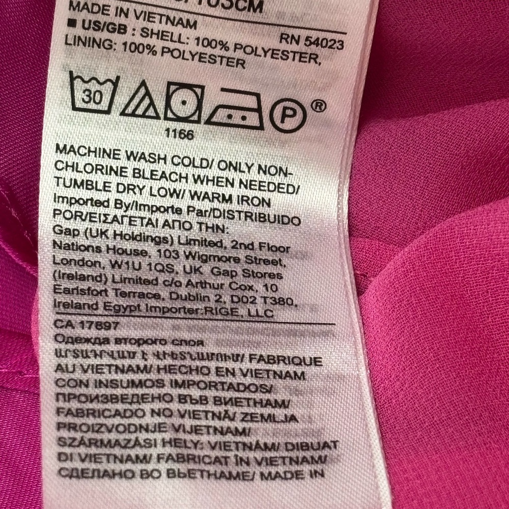 Banana Republic Fuchsia Halter Maxi Dress, 14, VGUC - Picture 11 of 12
